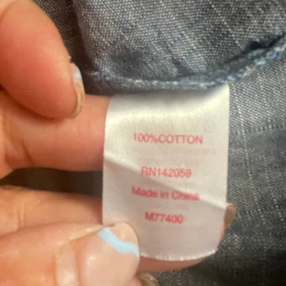 NWT Womens Crop Top & Short 2Pc Set Floral Embroidery Tie-Sleeve Size XS Blue - Picture 12 of 12